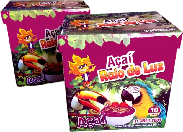 Pote de Açaí Raio de Luz 10 L Premium